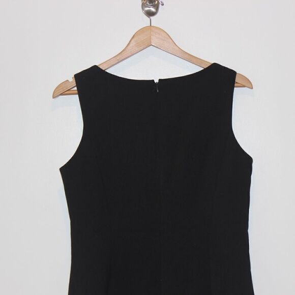 Tahari Arthur S. Levine Black Sleeveless Mini Dress Women Size 10 - Picture 5 of 10